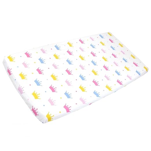 TupTam Baby Spannbetttuch mit Gummiband Gemustert ANK004