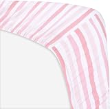 SPRINGSPIRIT Travel Cot Fitted Sheet 2 Pack 95x65cm Jersey Cotton view 3