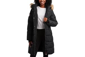 Canada Weather Gear Winter Coats for Women – Stylish, Warm, Water-Resistant, Long Womens Bubble Puffer Winter Coat with Hood