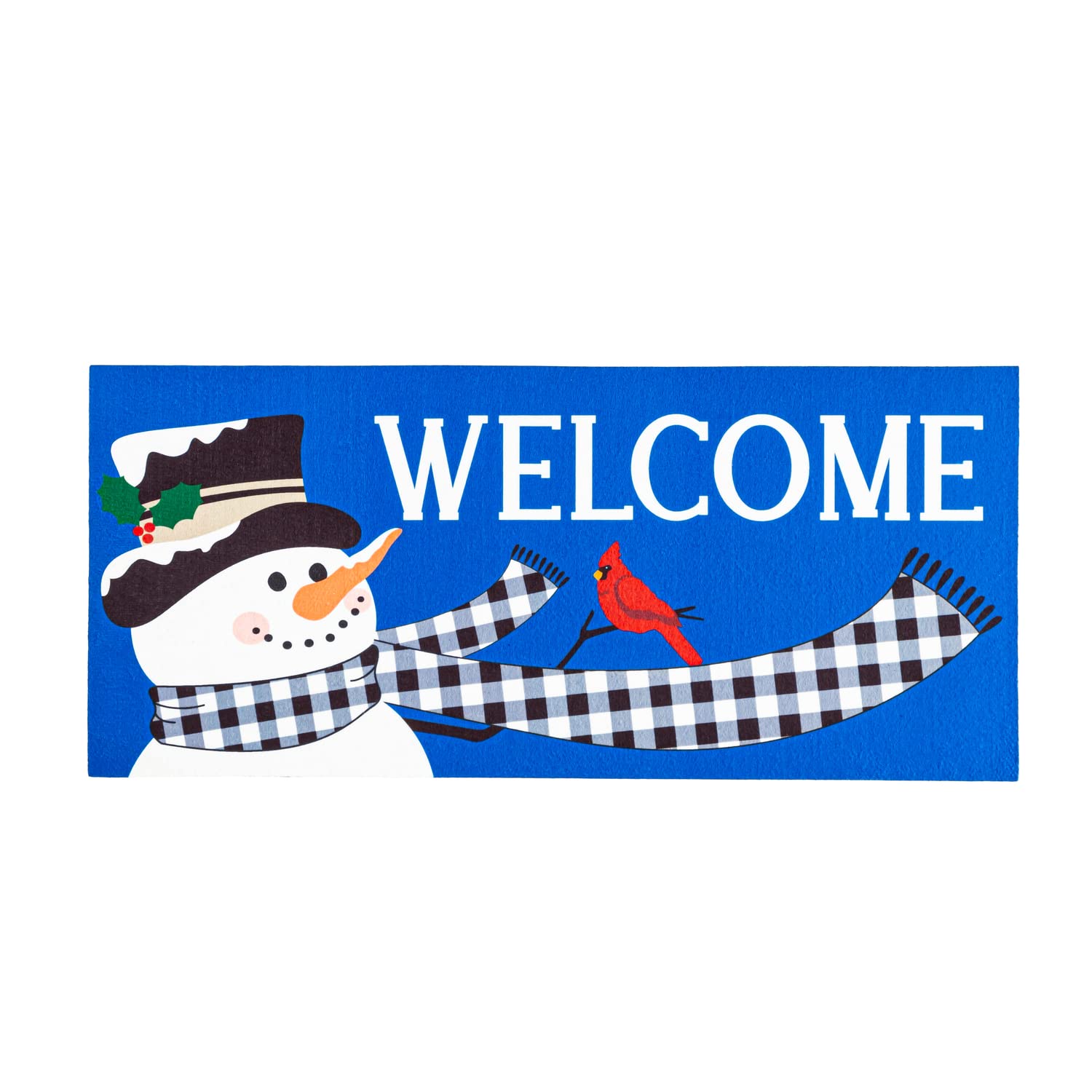 Evergreen Sassafras Bundle - Set of 6 Whimsical Interchangeable Entrance Doormats | Indoor and Outdoor |22-in x 10-in doormats and 30-in x 18-in Tray | Non-Slip Backing | Low Profile | Home Décor - Image 6