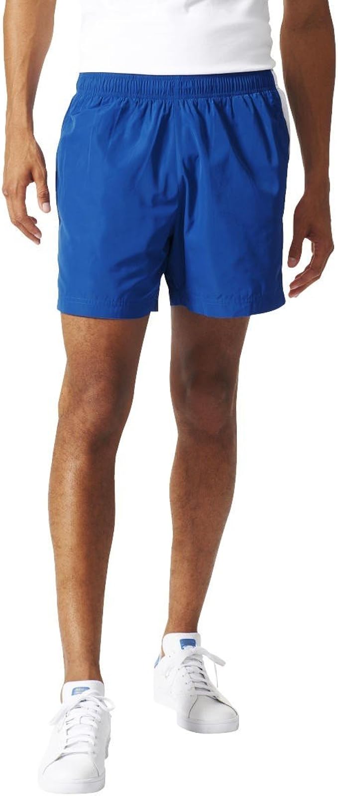 adidas Originals Archive Series Linear FB Soccer Shorts XS Blue at