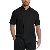 Chef Coat For Men Chef Jacket works wear with Side Mesh Vents
