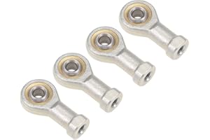 uxcell 6mm Rod End Bearing M6x1.0mm Rod Ends Ball Joint Female Right Hand Thread 4pcs