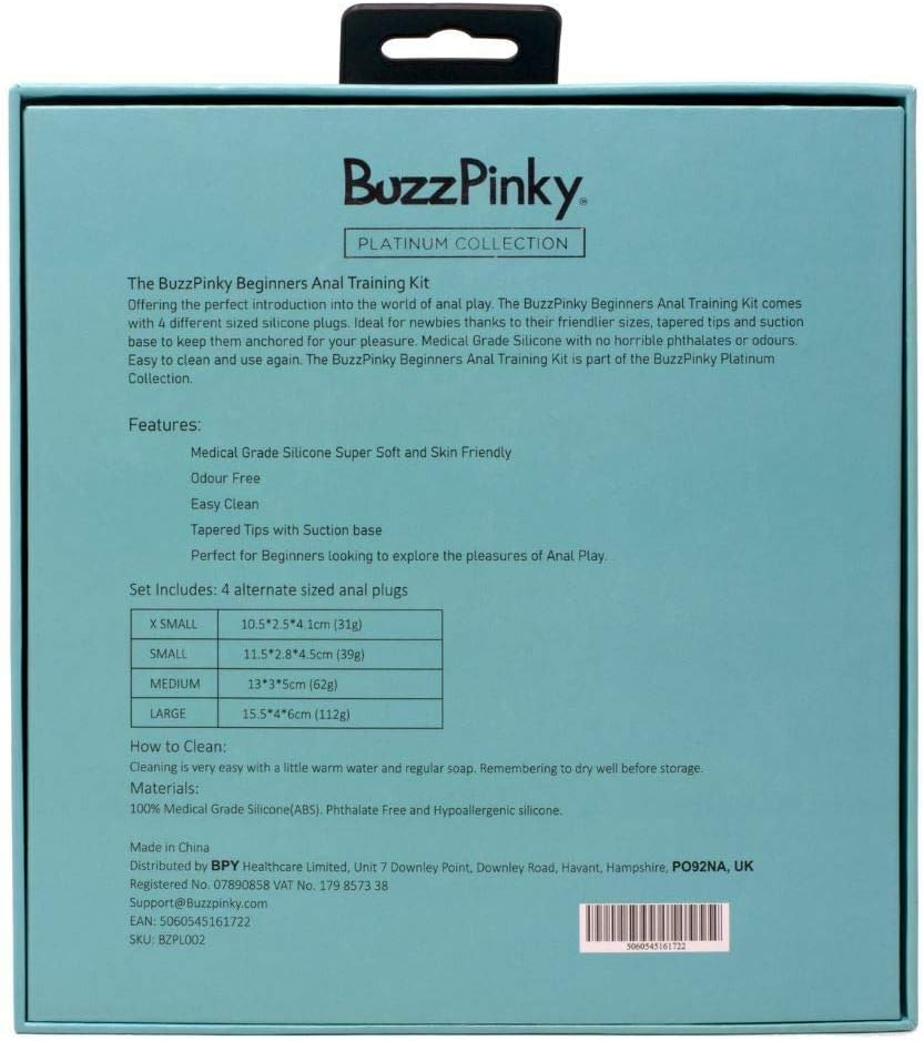 BuzzPinky Platinum Collection - Beginners Anal Training Kit - Image 4