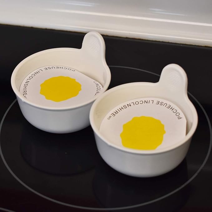 Lincolnshire White Egg Poachers Set of 2 Amazon.ca Home & Kitchen