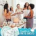 TRENDY BRANDY Baby Shower Party Supplies for Boy Horse Theme Party with Tableware Plates, Cups, Napkins, Cutlery Plus Blue Satin Mommy To Be Sash It's a Boy Gender Reveal Decoration Gifts, Serves 12