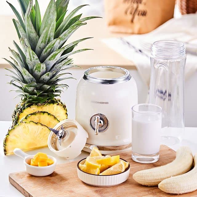 Personal Blender, REDMOND Powerful Smoothie Blender with 2 Portable