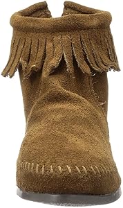 minnetonka back zip hardsole boot