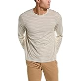 Vince Mens Slub Stripe L/S Crew