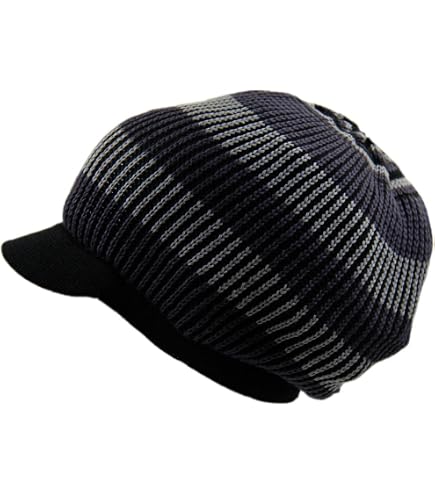 Shoe String King SSK Rasta Knit Tam Hat Dreadlock Cap (Large Round