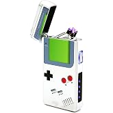 Rolls Electric Lighter - Cool Lighters - Retro Gamer Gifts for Men - Cool Gadgets - Custom Unique Birthday Gifts for Men - Stocking Stuffers - Candle Lighters - By Rolls Plasma Lighter (Grey)