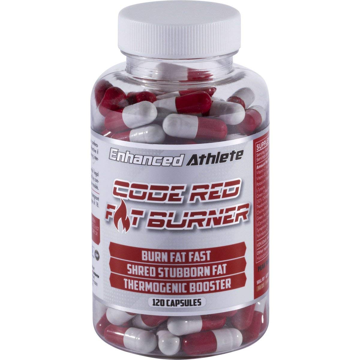Enhanced Athlete Code Red Weight Loss Support Supplement with