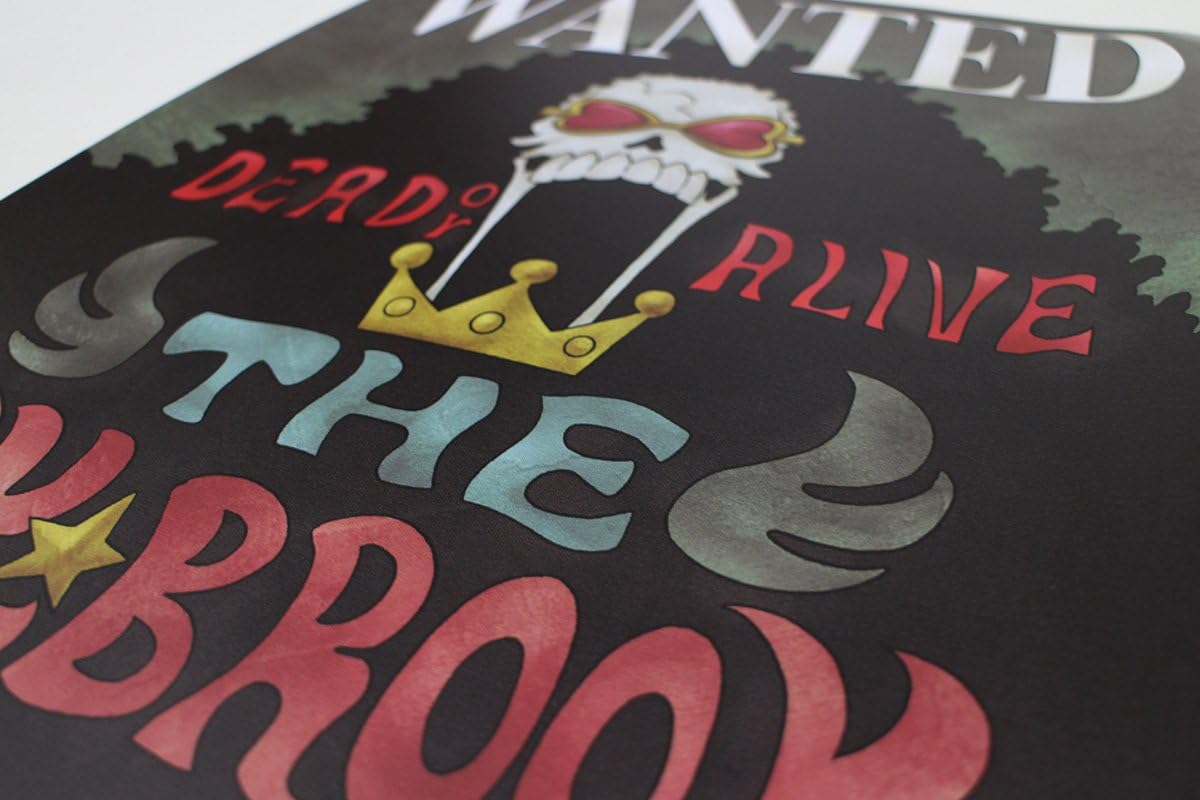 Amazon Co Jp One Piece ワンピース 壁紙 42cm 29 7cm A3サイズ 手配書ブルック 新世界 おもちゃ