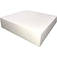 FoamTouch Upholstery Foam Cushion High Density, 5" H X 24" W X 24" L, White