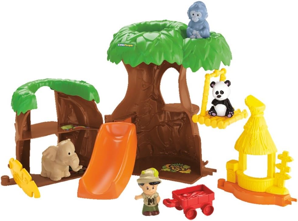 FisherPrice Mattel Y3679 Little People Animal Tree House Amazon.co.uk