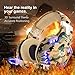 VersionTECH. Stereo Gaming Headset for PS4 Xbox One Controller, Noise Reduction Over Ear Headphones with Mic, Bass Surround & LED Lights for Laptop PC Mac PS3 and Nintendo Switch Games – Camothumb 1