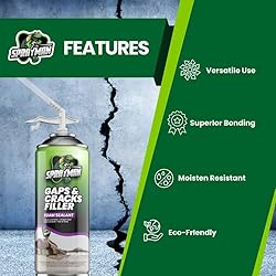 Sprayman Gaps and Cracks Filler Foam - Polyurethane
