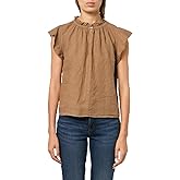 Velvet by Graham & Spencer Women's Semira Woven Linen Top