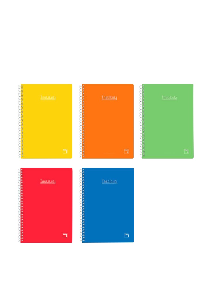 pacsa 16220 – Bloc 60 g, Hardcover, Foolscap, 80 Sheets