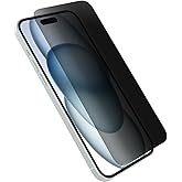 OtterBox iPhone 15 Plus Premium Pro Glass Privacy Guard, Privacy Screen, Precision Fit, Flawless Touch Response, Easy Installation (ships in polybag)