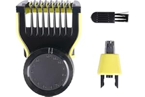 GENERIC Electric Beard Trimmer Accessory,14-Length Adjustable Guide Comb Guard for One Blade QP2520 QP2530 QP2620 QP2630,Nose Hair Trimmer Replacement Blades Heads for One Blade