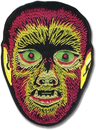 Electric Werewolf Monster Patch Embroidered Iron On Applique