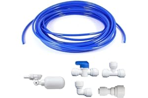Water Filter Float Ball Valve,or Coffee Maker AutoFill Kit Filtered Water Auto Refill DIY Kit Coffee Machine Water Line Kit D
