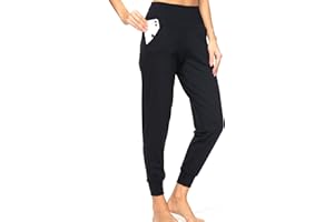 Kcutteyg Womens Joggers with Pockets, Lightweight Quick Dry Athletic Workout Soft Pants for Gym, Yoga, Running