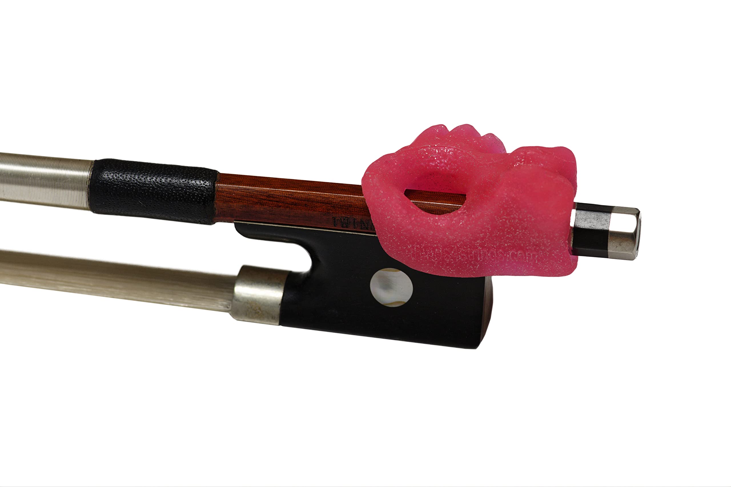 Hold Fish Bow Hold Violin Viola Sparkly Pink