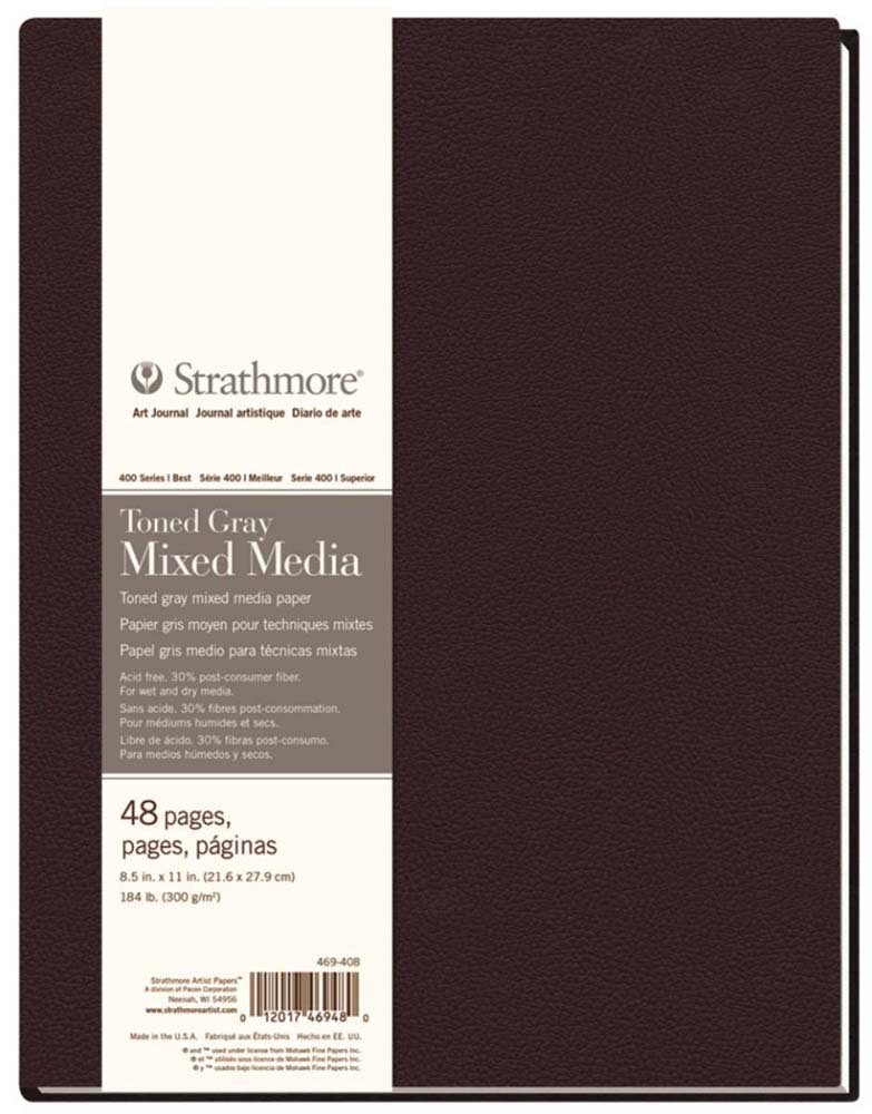 Strathmore 469-408 Hardbound Mixed Media Art