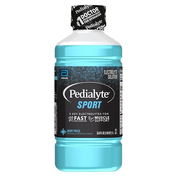 PEDIALYTE SPORT ELECTROLYTE SOLUTION | 5 KEY ELECTROLYTES...