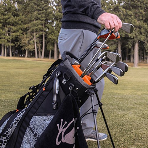 Frogger Golf Hybrid Function Stand Bag, Gray/Black