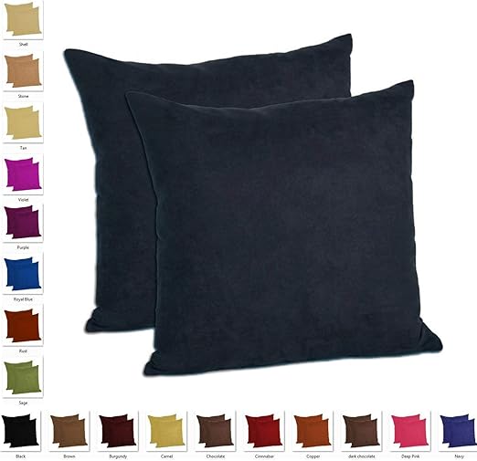 Amazon Com Moonrest Set Of 2 Microfiber Decorative Pillow