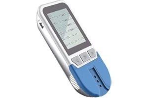 5 in 1 Multifunction Lipid Monitor Meter kit, CHDL,LOL,HDL and Total Cholesterol Tester with 10 Test Strips, Multiple Sets of