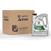 Castrol Actevo 4T 20W-50 Synthetic Blend Motorcycle Oil, 1 Gallon, Pack of 3