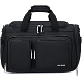 MILADA Underseat Carry On Luggage Bags for Travel Lightweight Foldable Carry On Bags for Airplanes Small Duffle Bag for Men Women TSA Approved Underseat Bag Travel Tote Bags, Black