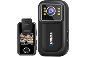 YYLUUT Body Camera Ultra HD Body Cam Underwater Video Camera 150 Degree Wide Angle 10 Hours Battery Life Motorcycle Helmet Camera