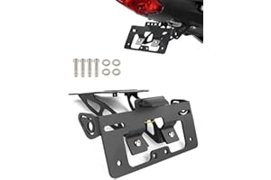 Mantt Fender Eliminator Kit Compatible with MT-09 SP 2023 2022 2021 MT09 MT 09 SP Tail Tidy with LED License Plate Light Lice