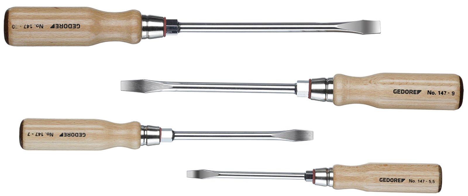 Gedore 147-04 Screwdriver Set 4 pcs is 5.5-10