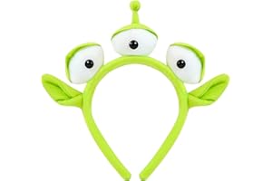 Oufegm Alien Headband for Kids and Adults Monster Plush Headwear Accessories for Party Halloween Costumes