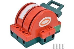 Kodrily 3P 63A 220V Knife Switch, 3 Pole Double Throw Knife Switch Industrial, PA and ABS Bidirectional Switches for Fail Circuit Breakers, Power Switches RPSHK11-3P63A