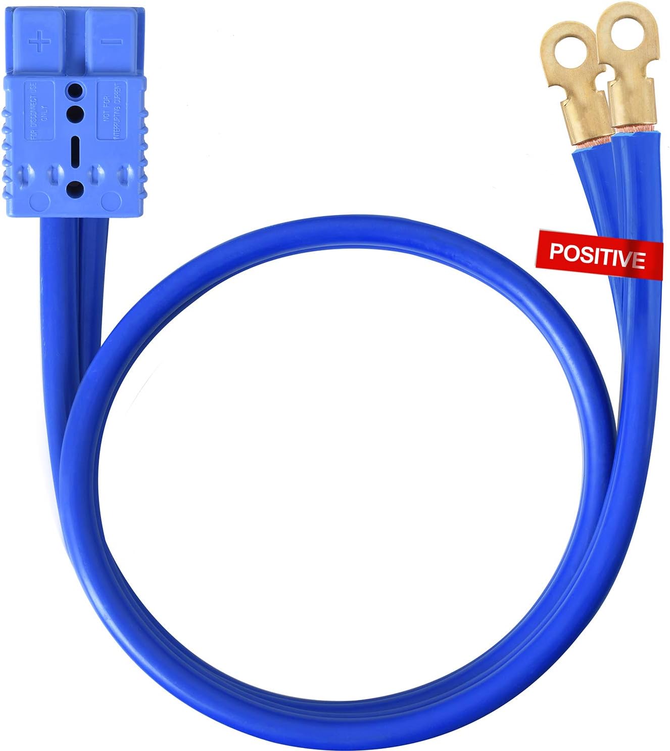 TOPDC Jumper Cables with Quick Connect Plug 1 Gauge 25 Feet 700Amp Heavy Duty Booster Cables with Carry Box (Or Bag) (1AWG x 25Ft): Automotive