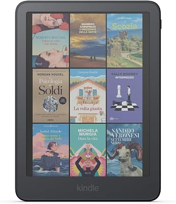 Kindle Colorsoft da 16 GB (ultimo modello): ora più sottile e leggero, schermo a colori da 7” luce calda - Grafite
