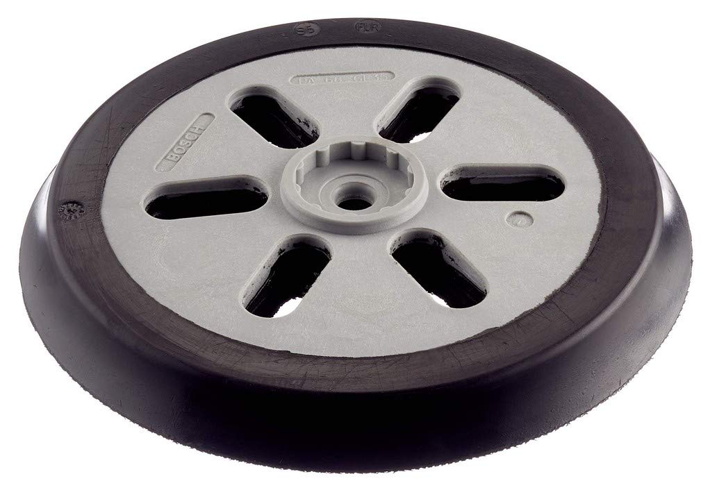 Bosch 1x Sanding Pad (Paint, Plaster, Ø 150 mm, 6 Hole, Soft, Accessories Random Orbital Sander)