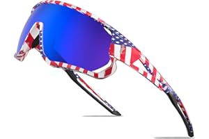 IKTOD Kids Sunglasses Youth Baseball Sunglasses for 8-12-14 Boys Girls,UV Polarized Sports Cycling Skiing for Men Women-K007