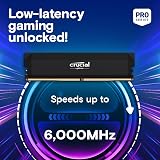 Crucial Pro DDR5 RAM 32GB Kit 6000MHz CL36 XMP 3.0 EXPO Black view 2