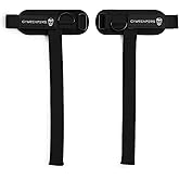 Gymreapers GripLink Lifting Straps – Heavy Duty D-Ring Weight Lifting Wrist Straps with Anti-Slip Silicone Grip Beads, Cushioned & Adjustable Support for Deadlifts, Powerlifting, Cable Machines & Gym Training