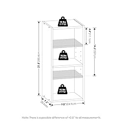 Furinno Fulda 2-Tier Space Saving Storage Shelf