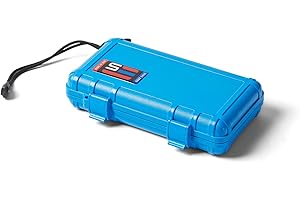 S3 CASE COMPANY S3 Cases T3000 Waterproof Dry Box Protetive Case - Mil Spec/USA Made/Waterproof/Lockable/Smell Proof - for Phones, Wallets, Keys, Knives, Boating, Camping & Watersports Case Size 7.88" x 3.9" x 1.42"