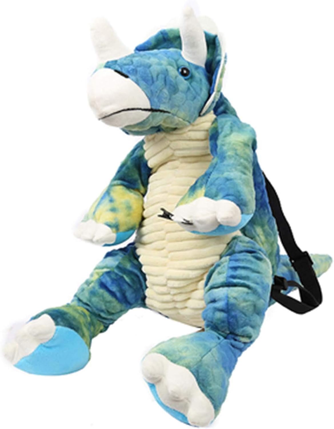 3D Plush Dinosaur Backpack, Animal Cartoon Zipper Schoolbag, Kids
